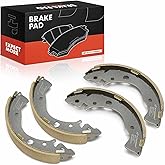 A-Premium Set of 4 Rear Brake Shoes Set Compatible with Honda Civic 2003-2015, Fit 2009-2013/2015-2020, Insight 2010-2014