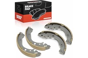 A-Premium Set of 4 Rear Brake Shoes Set Compatible with Honda Civic 2003-2015, Fit 2009-2013/2015-2020, Insight 2010-2014