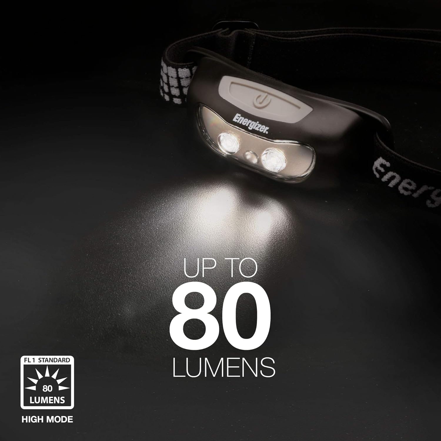 Energizer LED Headlamp, Bright and Durable, Lightweight, Built For Camping, Hiking, Outdoors, Emergency Light, Best Head Lamp for Adults and Kids, Batteries Included : Sports & Outdoors