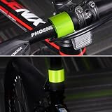 URAQT Reflector Strips 4 Pcs Reflective Snap Band Green Wrist Ankle Safety view 6