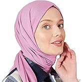 Premium Jersey Head Scarf Wrap Instant Hijab For Women | Women Muslim Instant Hijab | Ready Pre sewn Jersey Turban