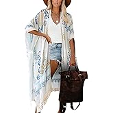 Breezy Lane Kimonos for Women Swimsuit Coverups Beach Cover Up Swimwear Cardigan Summer
