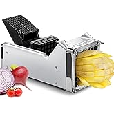 Potato Cutter, Sopito Stainless Steel Blade Fry Cutter to Get 1/2 Inch French Fries, Great for Potatoes Carrots Cucumbers, Ho