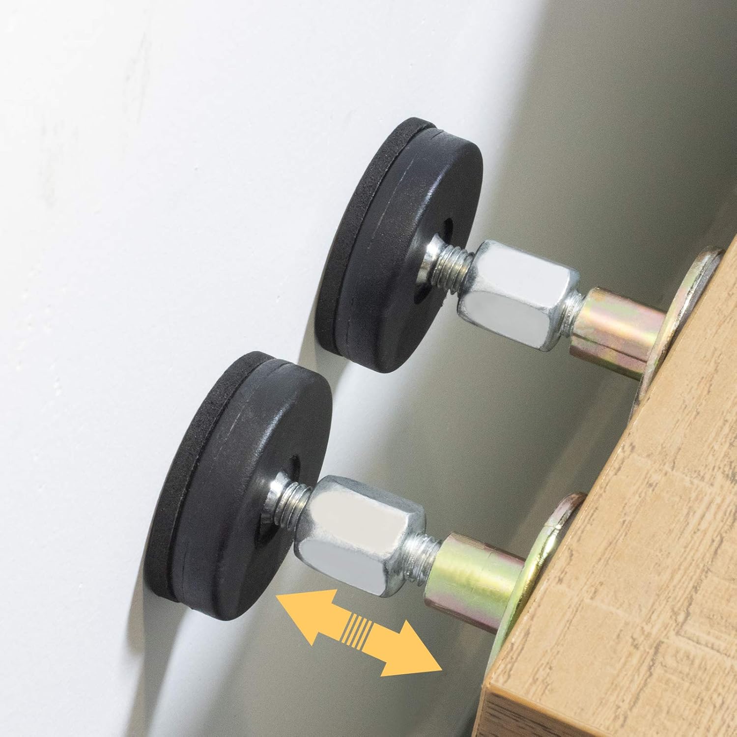 SZZSAF Headboard Stoppers, Bed Frame AntiShake Tool,Telescopic Support