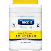 Thick-It Original Food &amp; Beverage Thickener Powder, 36 oz Canister, 2 Pack | Thickening powder for dysphagia; dissolves instantly in hot or cold food &amp; liquids; flavorless, gluten free, easy to use