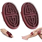 2Pcs Meridian Massage Brushs, Meridian Brush for Belly, Beauty Salon Professional Custom Meridian Brush, Full Body SPA Massager Relaxation, Acupressure Meridian, Scalp Massage
