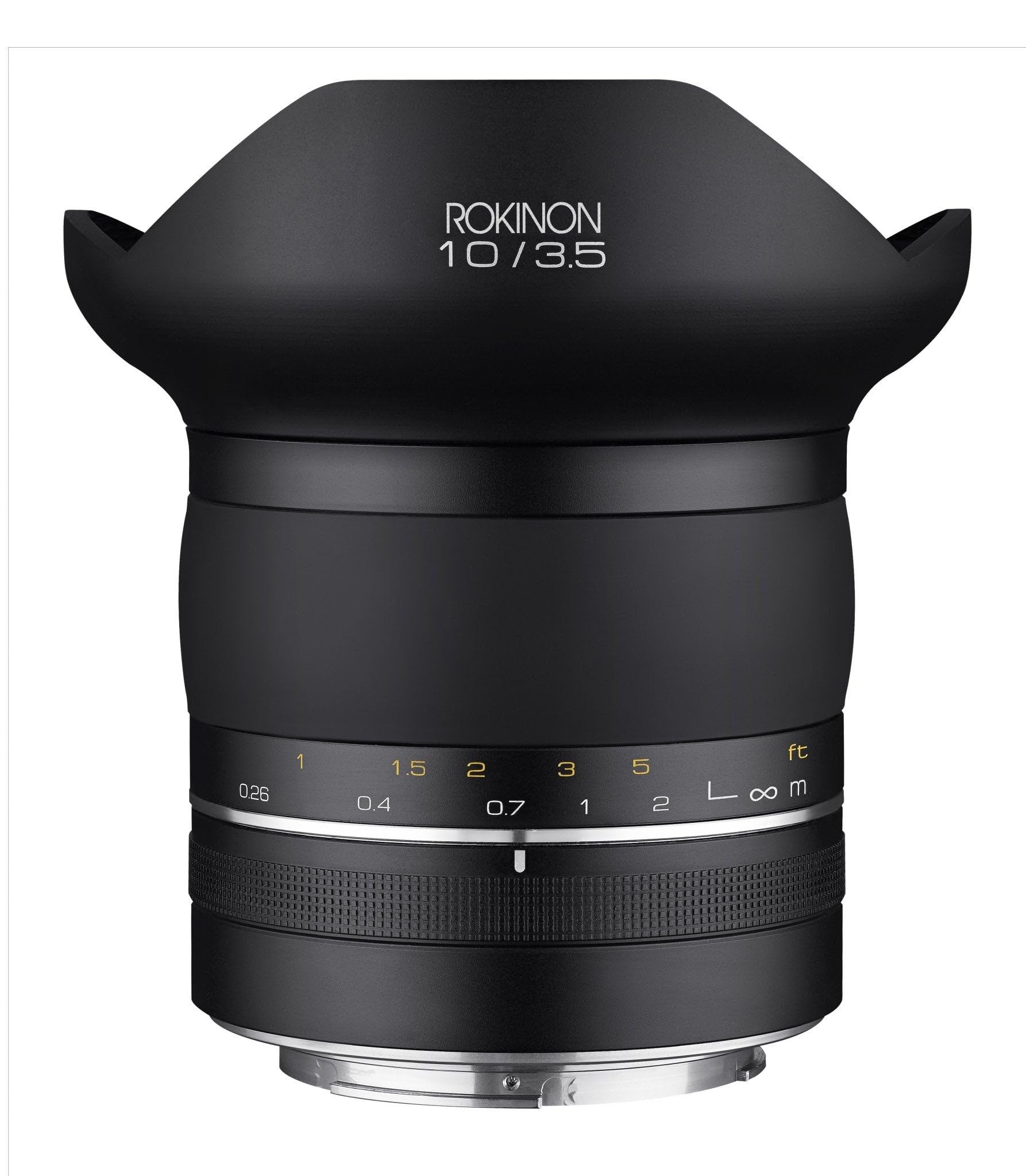 Lente Rokinon SP de rendimiento especial de 10 mm f/3,5 ultra gran angular para montura Canon EF