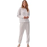 Peace Love & Dreams Henley Pajama 2 Pc Set