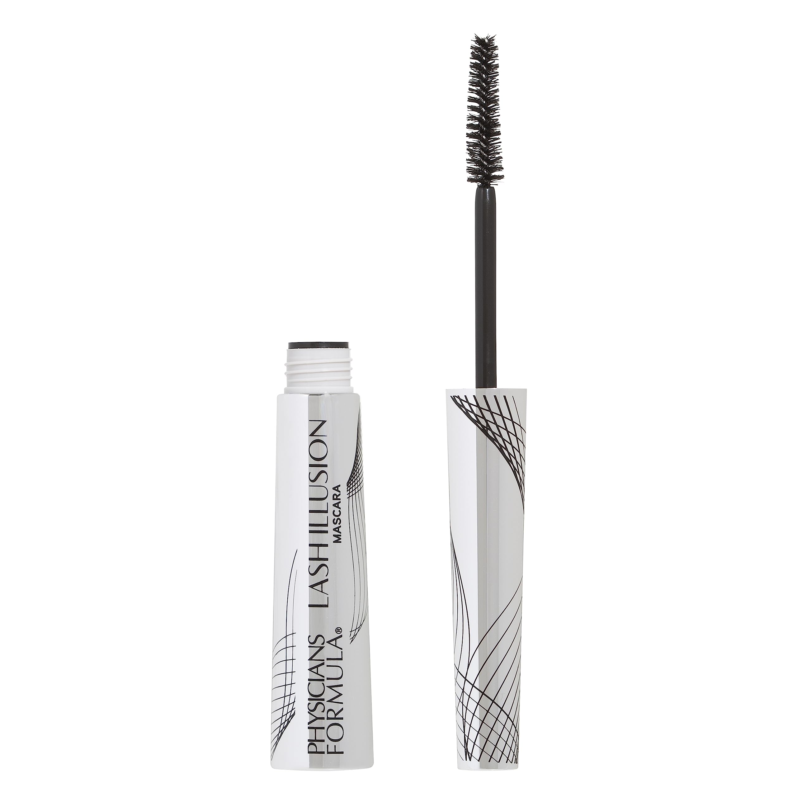 Physicians Formula Eye Booster Lash Illusion Mascara, Ultra-Defining Black Mascara, Highly Pigmented to Lift and Lenghten, with Lash-Boosting Complex