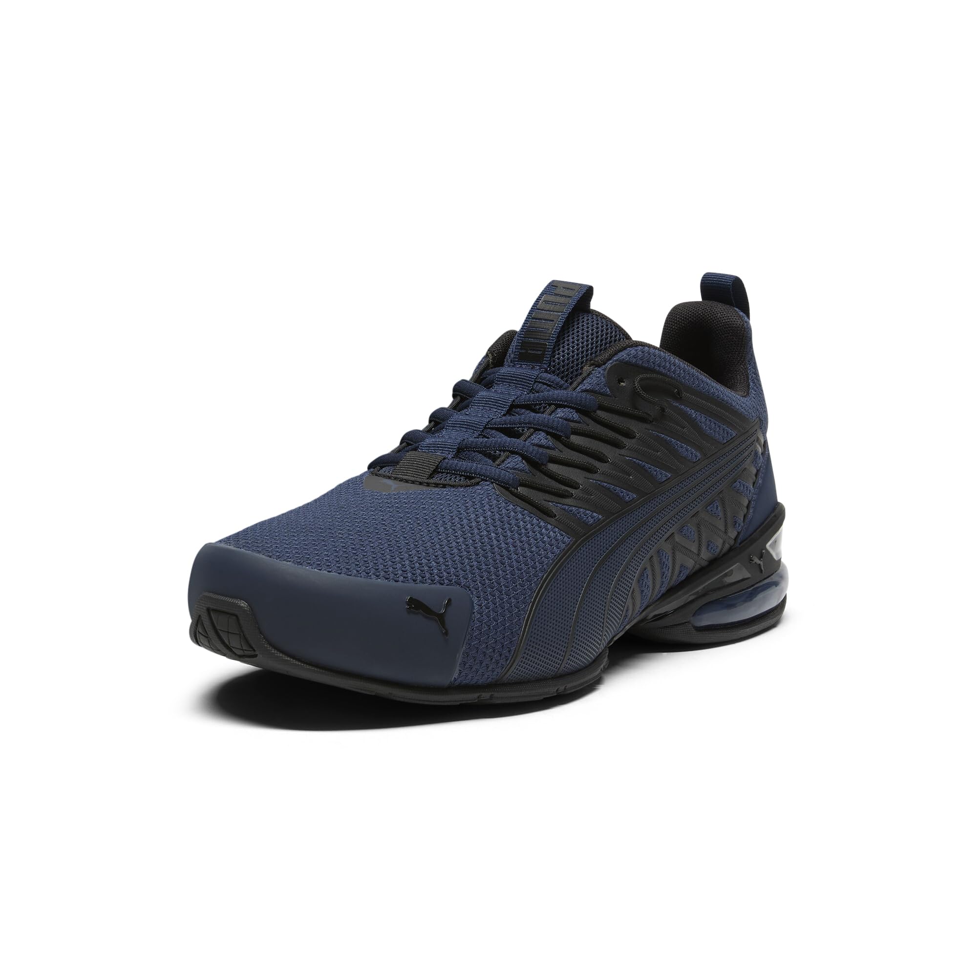 PUMA Men's Voltaic EVO Cross Trainer, Club Navy-PUMA Black, 9.5 Image