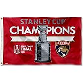 WinCraft Florida Panthers 2024 Stanley Cup Champions Banner Flag
