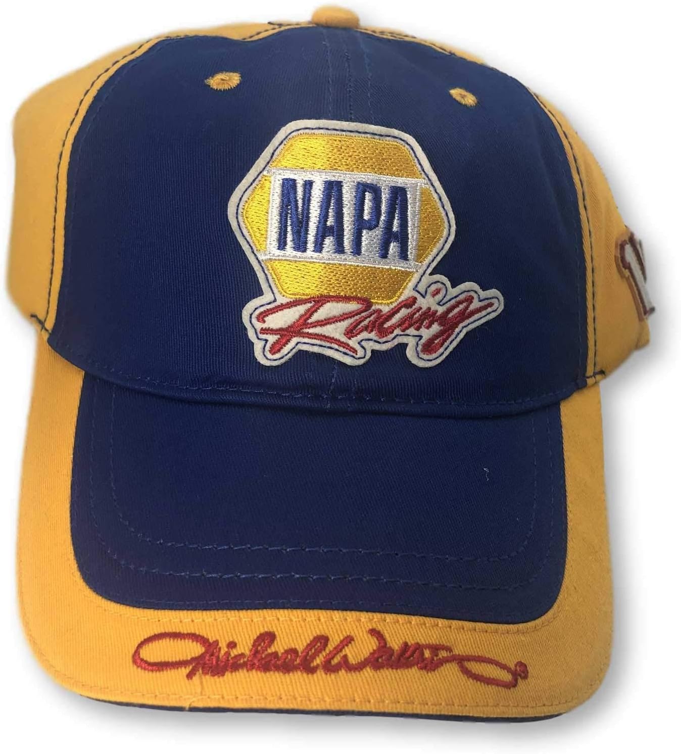 LSD Michael Waltrip Racing Vintage Adjustable Hat Navy