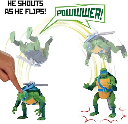 ninja turtle flip toy