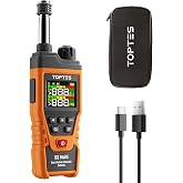 TopTes S2 Multi Natural Gas Detector &amp; Carbon Monoxide Detector-OR | 2-in-1 Portable Gas &amp; CO Detector, Extendable Probe, USB-C Charging, Digital Display, ForMethane, Propane &amp; CO, Home &amp; RV