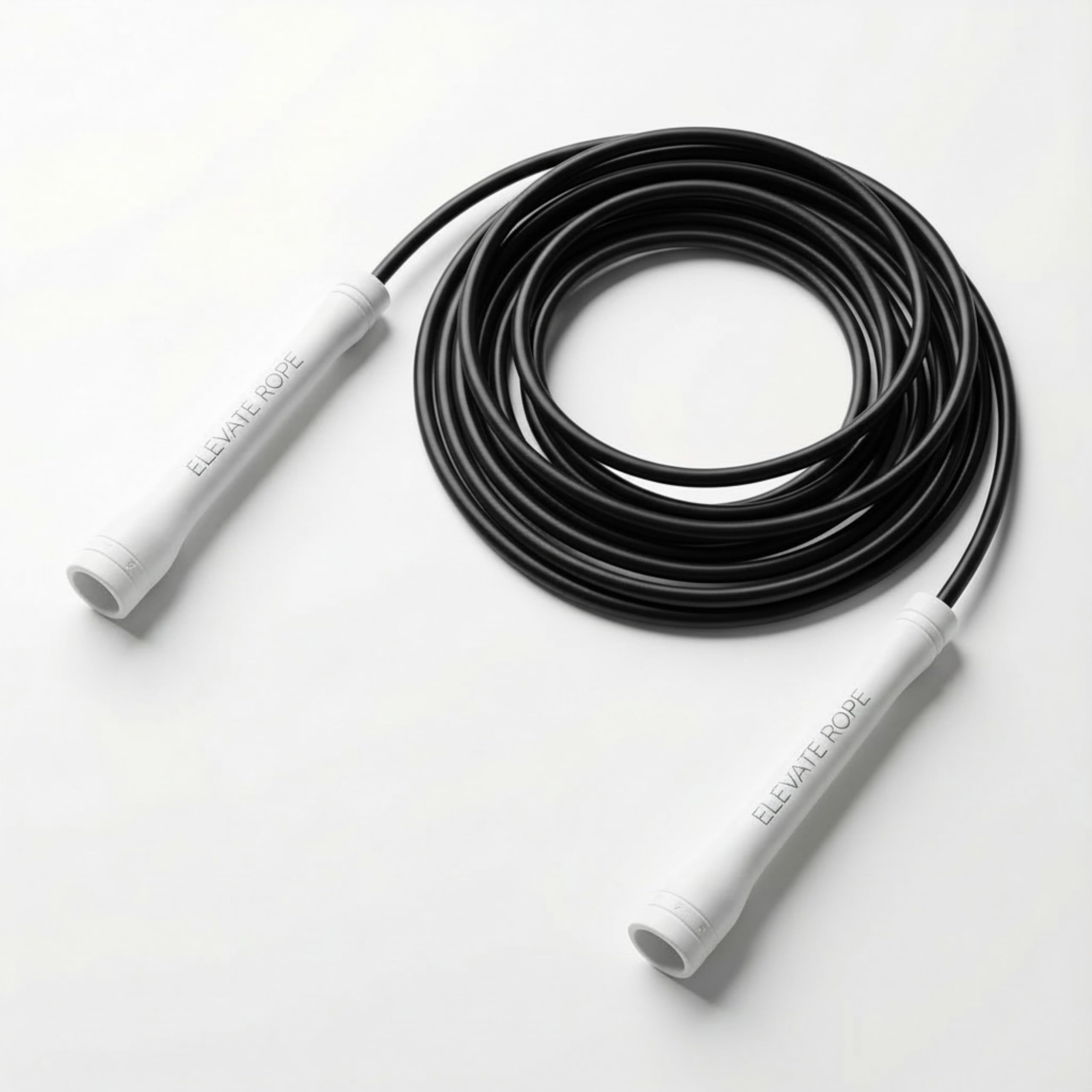 Elevate Rope Speed Skipping Rope Adjustable 3 m with Free Training App – 5 mm PVC Nylon Core for Double Unders, Cardio & CrossFit — image 1