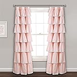 Lush Decor Lace Ruffle Curtain | Shabby Chic