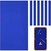 Mixweer Billiard Cloth for 8 ft Pool Table Felt with 6 Cloth Strips | Pre Cut Felt for Home Clubs Bars Hotels Replacement Indoor Sports Game