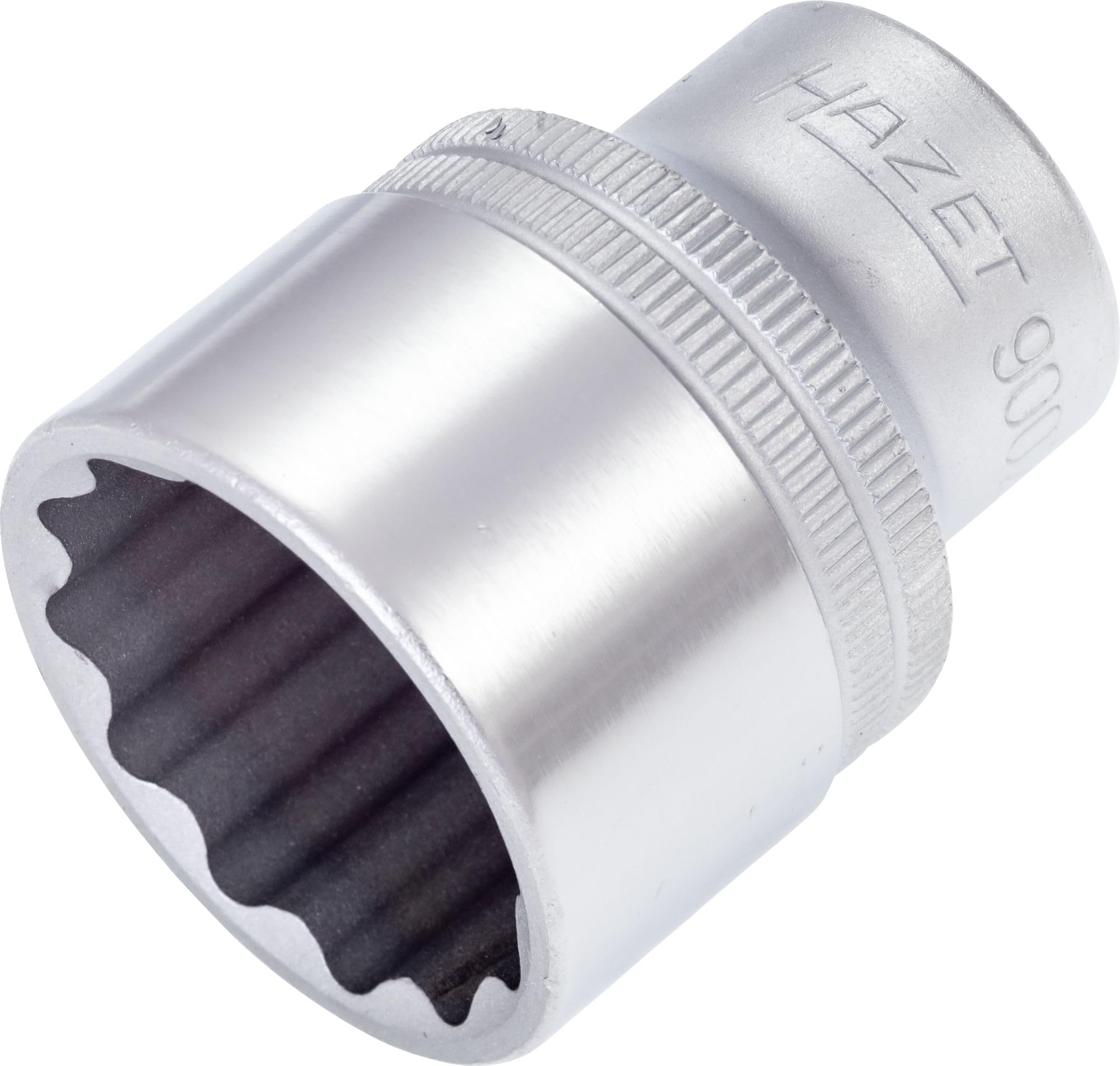 HAZET 900Z-28 47 mm 12-Point Traction Profile Socket - Chrome-Plated/Polished