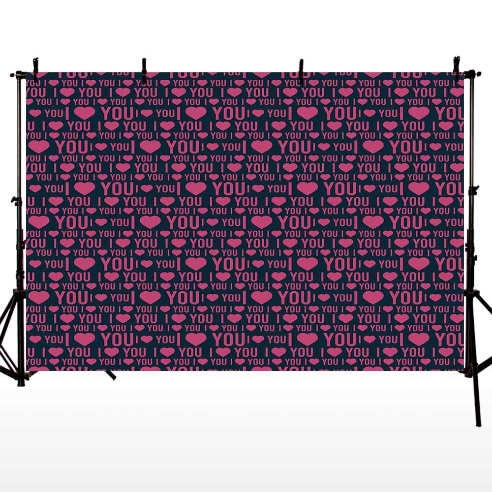Amazon Com I Love You Photography Background Romance Pattern