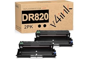 v4ink DR820 Compatible Drum Replacement for Brother DR820 DR-820 Drum Unit use with HL-L6200DW L6200DWT L5100DN L5200DWT L520