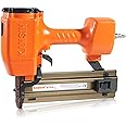 Kamsin ST64 14 Gauge Heavy Duty Pneumatic Concrete T Nailer, Fits 3/4 Inch to 2-1/2 Inch T Nails, Air Power Concrete T Nail Gun/Brad Nailer for Truss Building, Concrete Brick Nailing and Hardwood