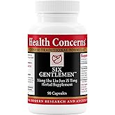 Health Concerns Six Gentlemen – Digestive Health & Qi Support Supplement – Licorice Root, Ginger & Codonopsis Formula – Bloating, Gas, Nausea – 90 Capsules – Chinese Herbal Medicine