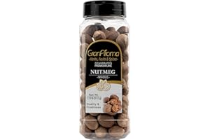GranAroma Whole Nutmeg, Sweet & Savory Dishes, Baking, Whole Nut (1.13 Pound)