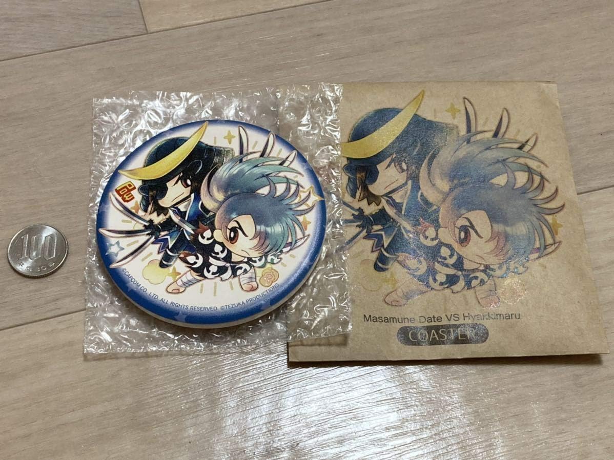 手塚治虫記念館 限定 Capcom Vs 手塚治虫 カプコン コラボ 吸水陶器製コースター 日本製 グッズ 伊達政宗ｖｓ百鬼丸 アイドル 芸能人グッズ 通販 Amazon