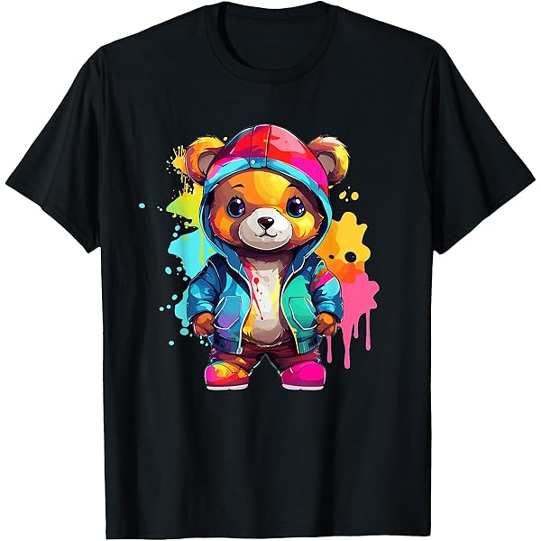 アイドル Bear Tee Hardcore Nature Bear Tee - Spirit Bear