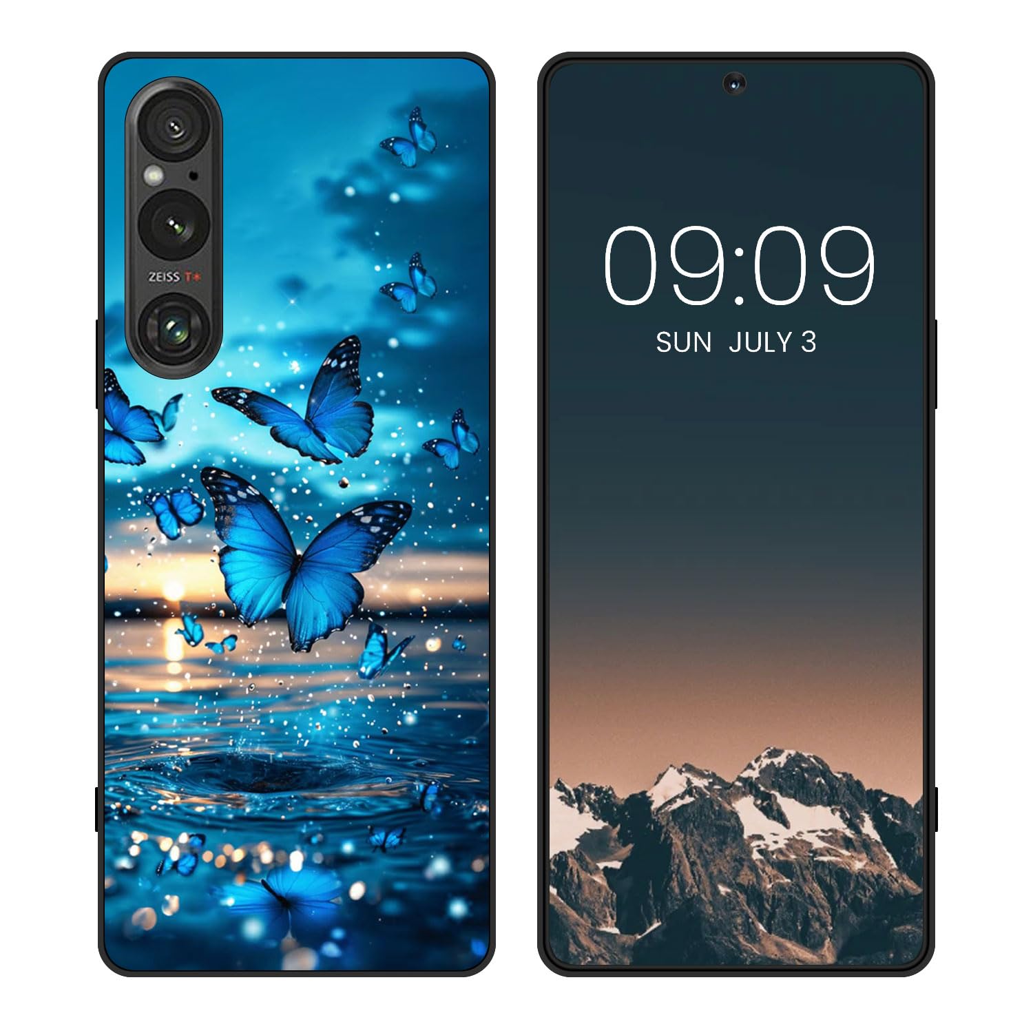 WUACYEAMING for Sony Xperia 1V 2023 Cute Case,Soft