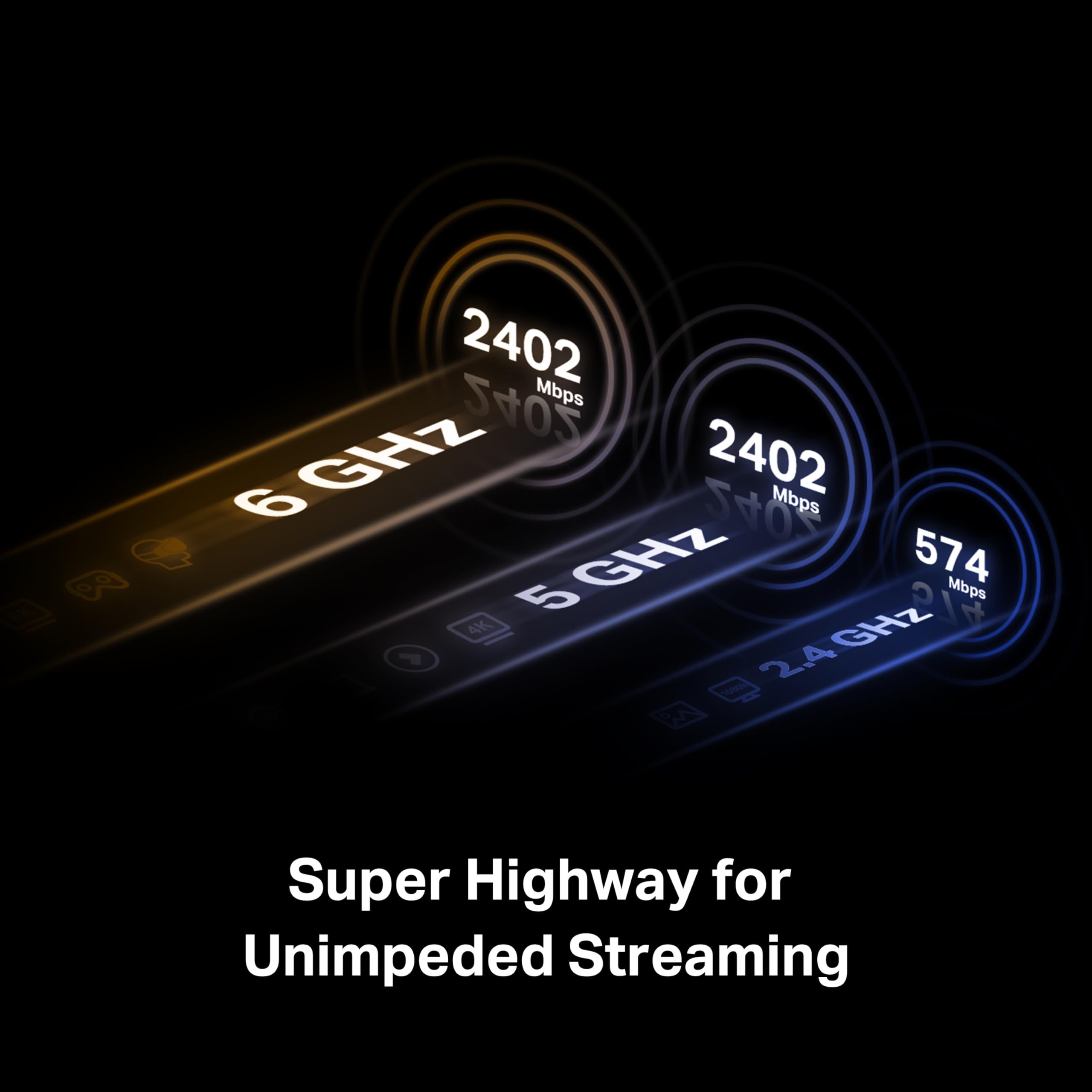 TP-Link Archer TXE72E AXE5400 Wi-Fi 6E Bluetooth 5.3 PCIe Adapter(6 GHz 2402 Mbps,5 GHz 2402 Mbps,2.4 GHz,574 Mbps, Bluetooth 5.3, WPA3-Verschlüsselungsstandards,High-Gain-Antennen) 3