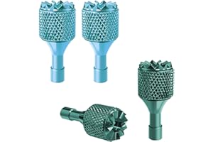 Hanatora Joysticks Stick for DJI RC,RC 2(Air 3S,Neo,Flip,Air 3,Mini 6/4/3 Pro,Mini 3,Mavic 3 Classic/Pro Drone Controller),Remote Control Joy Sticks Thumb Accessories(Blue&Green)