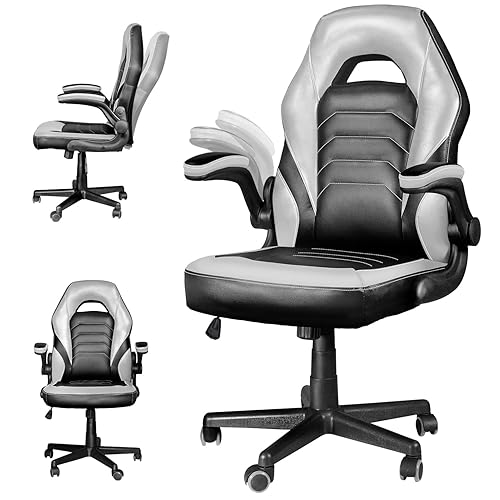 Desk Chairs Gaming Chair With Padded Armrests MUZII Office Desk