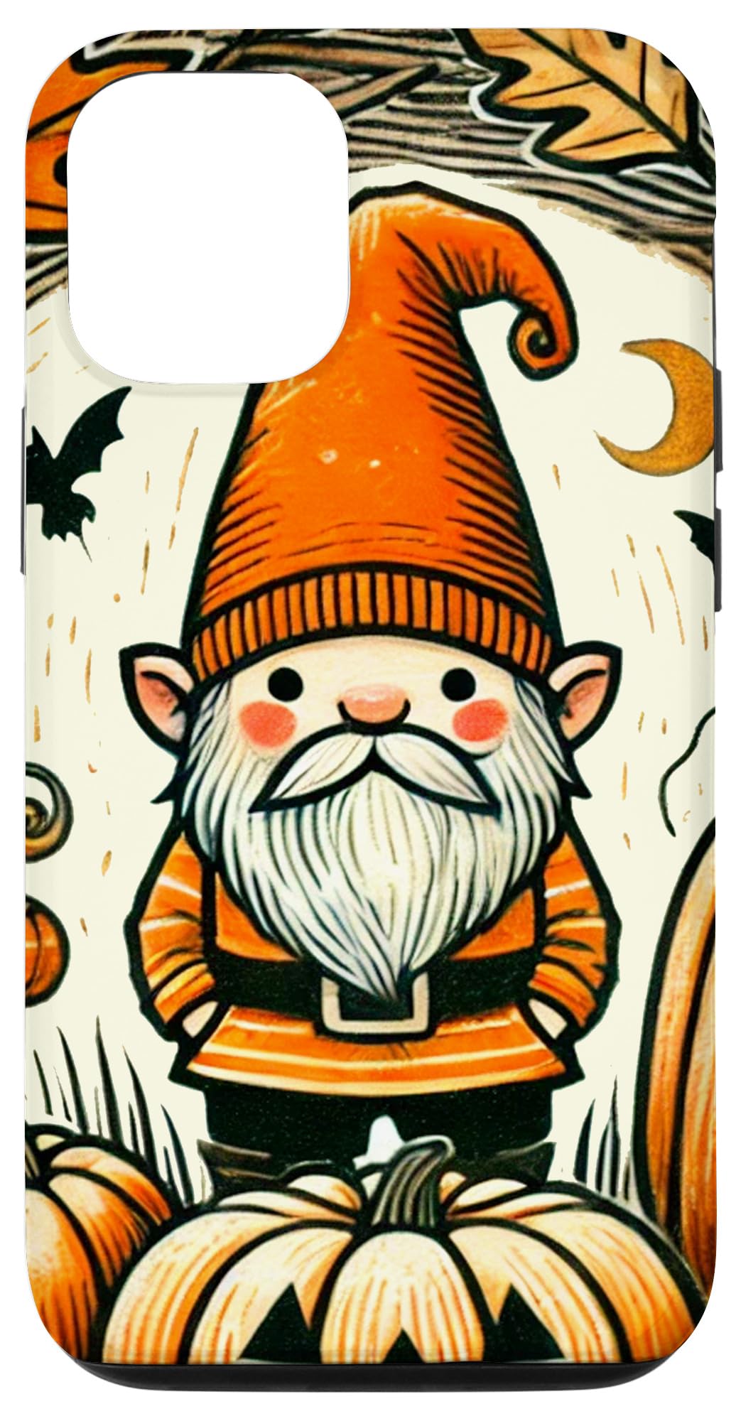 iPhone 13 Halloween Gnome Illustration Autumn Case