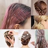 Laicky 200 Count Black Bobby Pins with Box Hair Grips Wave Clips 5.2cm view 6