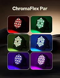 36 LED Stage Lights 7 Modes RGB DJ Par Lights with