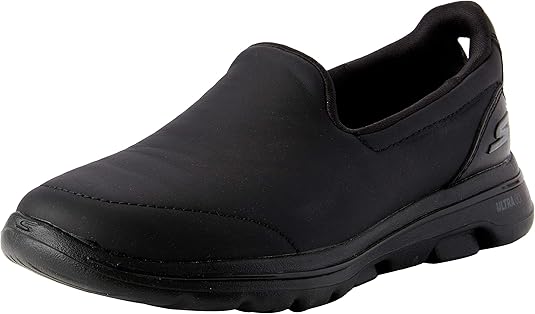 black wipeable skechers