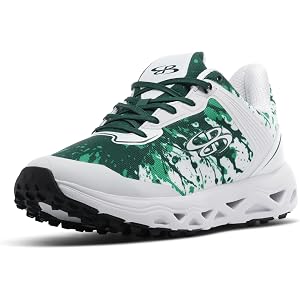 Boombah Victor Men's Turf Shoes - Splatter - Multiple Color Options - Multiple Sizes