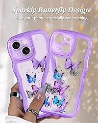 Likiyami for iPhone 13 Case 6.1 Inch - Wave Frame