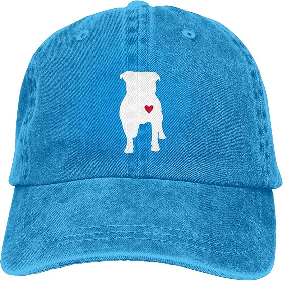 Love Dog Adjustable Unisex Baseball Cap Cotton Hat Blue Amazon.ca