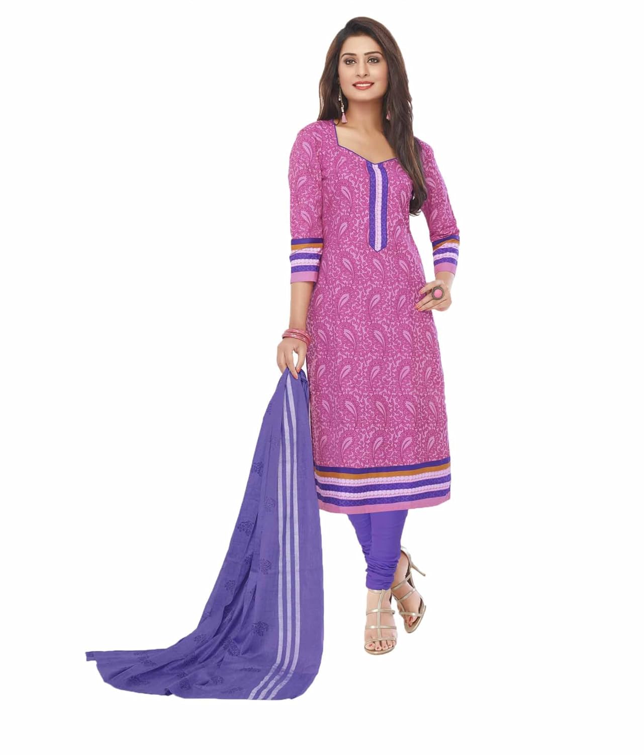 miraan women's cotton dress material