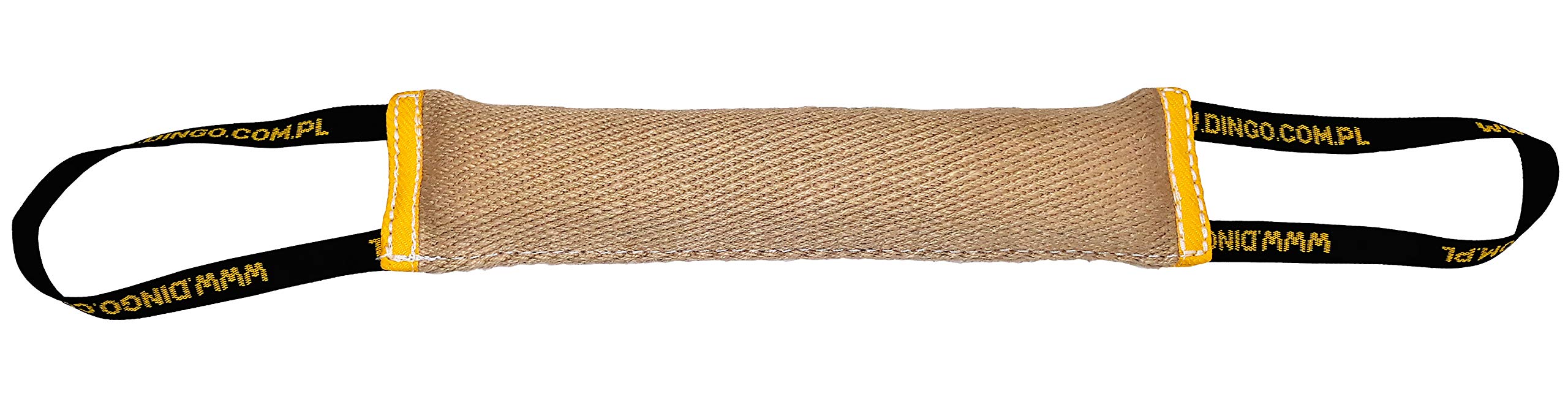Dingo Jute Bite Tug 2 Handles Tug Of War Play Dog Bite Training 10579