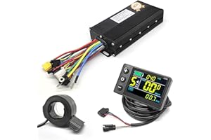 JOCHEN Ebike 36V/52V 30A/40A Brushless Controller Mini LCD S866 Display for Electric Bicycle Scooter Mountain Bike Parts