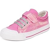 ToandonToddler Kids Sneakers Sparkle Fashion Glitter Sequins Canvas Shoes