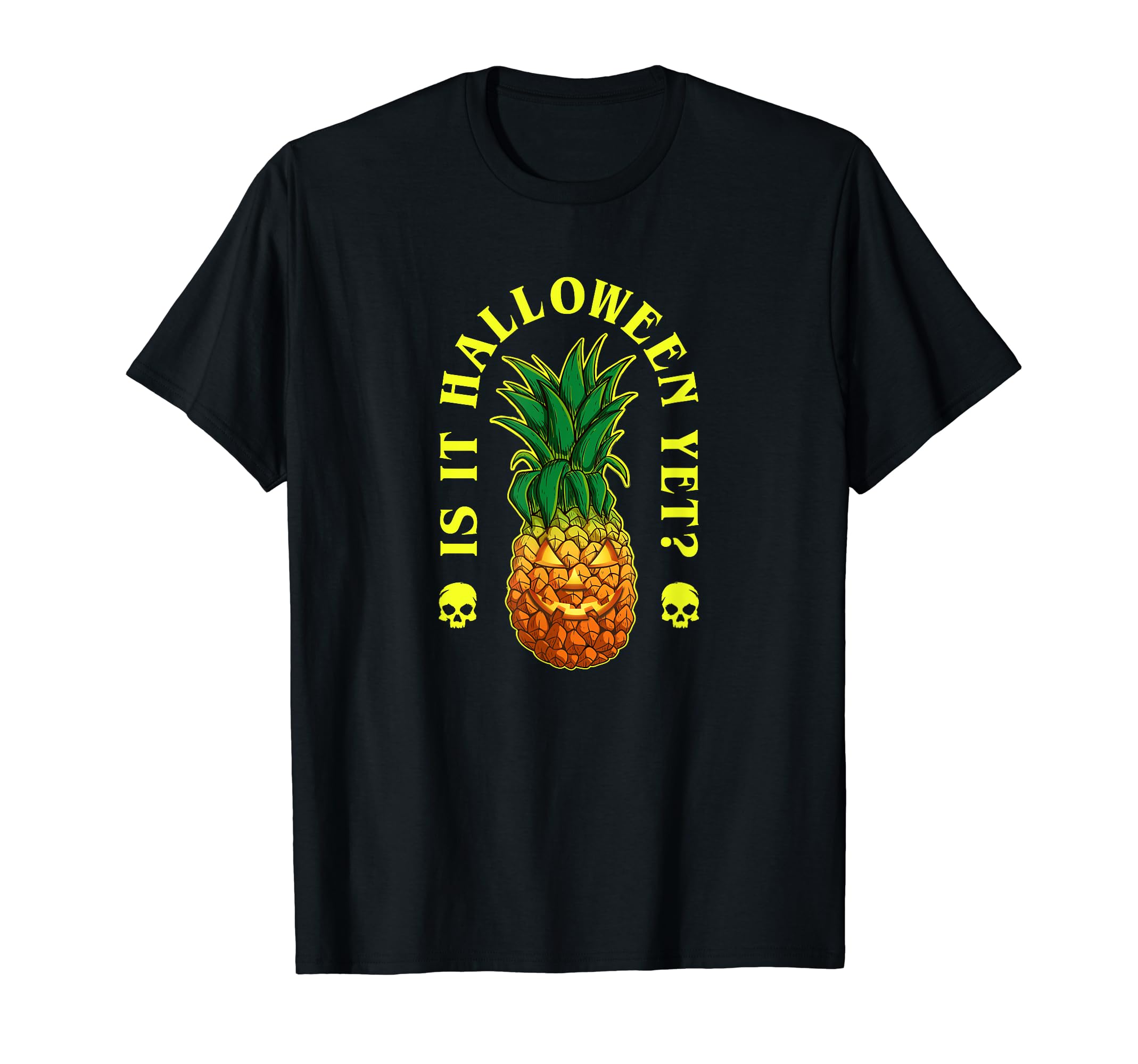 Is It Halloween Yet? Tropical Pineapple Jack o' lantern T-Shirt