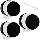 3 Pack LV-H132 Replacement Filter Compatible for LEVOIT LV-H132 Air Purifier LV-H132-RF, H13 True HEPA Filter, Activated Carbon Filter, Replace Part LV-H132-RF