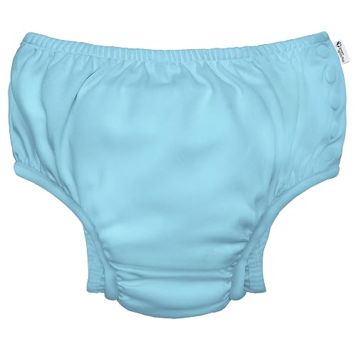 I Play. By Green Sprouts Baby Boys Swim Diaper - Reusable, Snug Fit, 3-Layer Protection For Pool