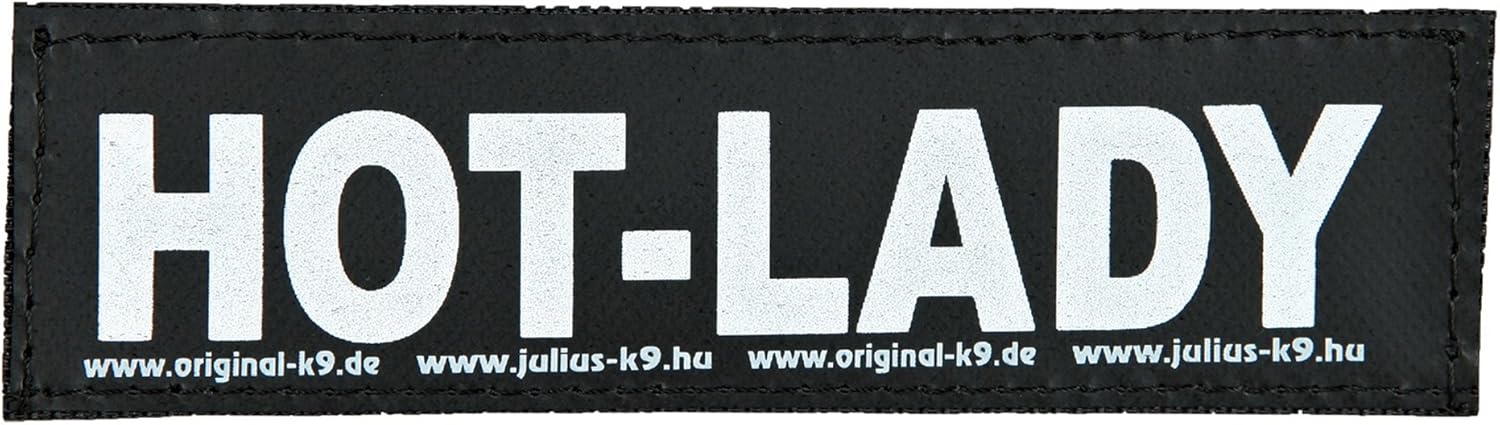 Julius-K9 Interchangeable Hook & Loop Patches, 1 pair, SECURITY, Size: Large, Black - Image 4