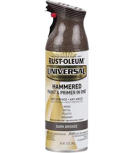 miy♪ Rust-Oleum 271480-2PK Universal All Surface Forged Hammered Spray