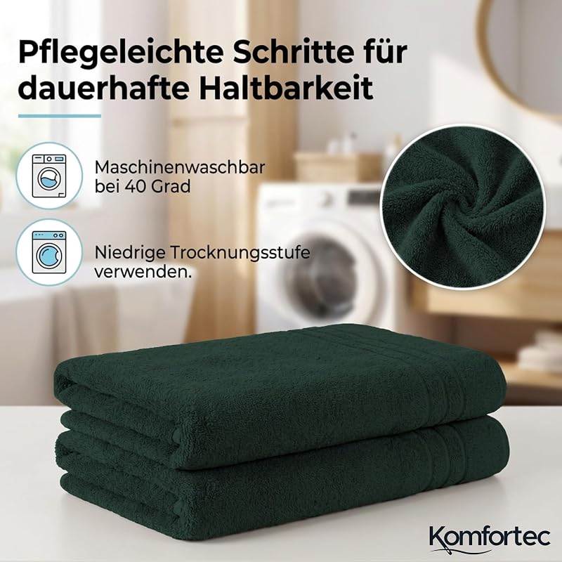 Badetuch 100x200 cm aus 100% Baumwolle — Foto 3 von 7